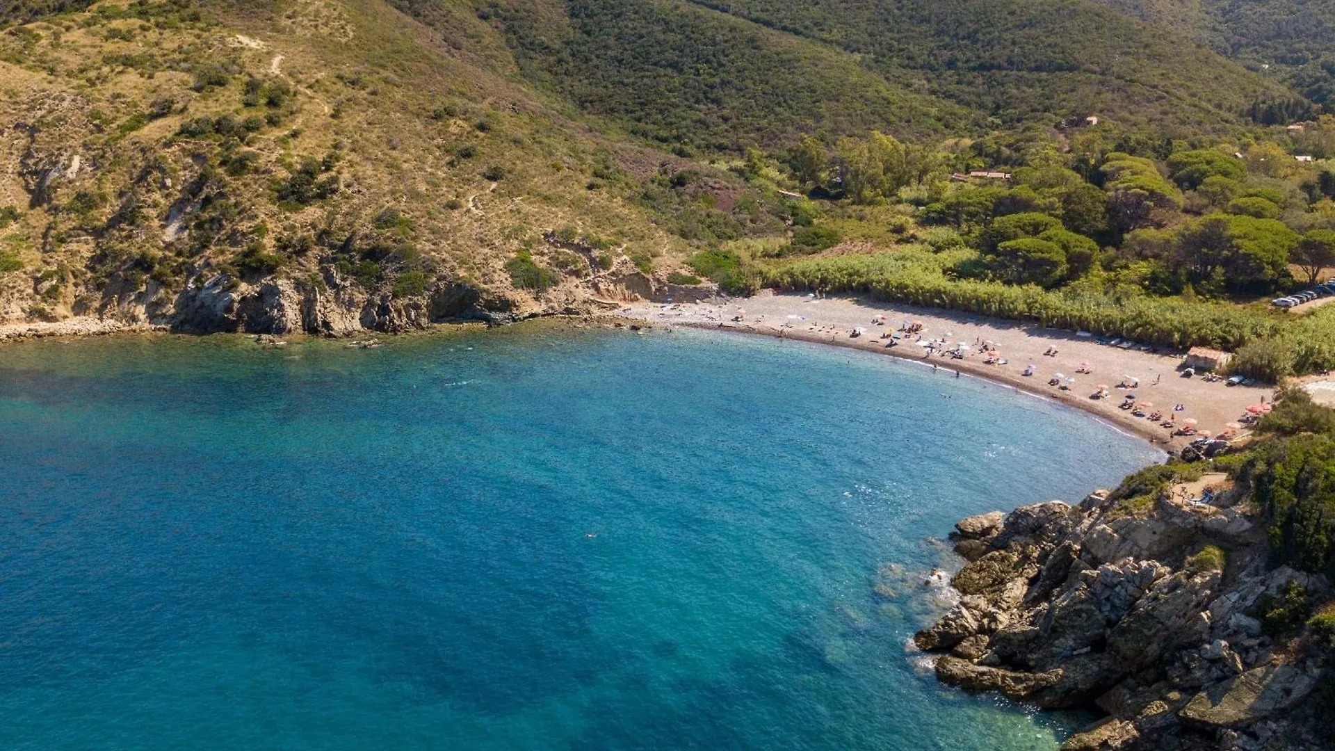 Vier Zimmer Wohnung 300 Meter Vom Strand Entfernt Rio dellʼElba Włochy